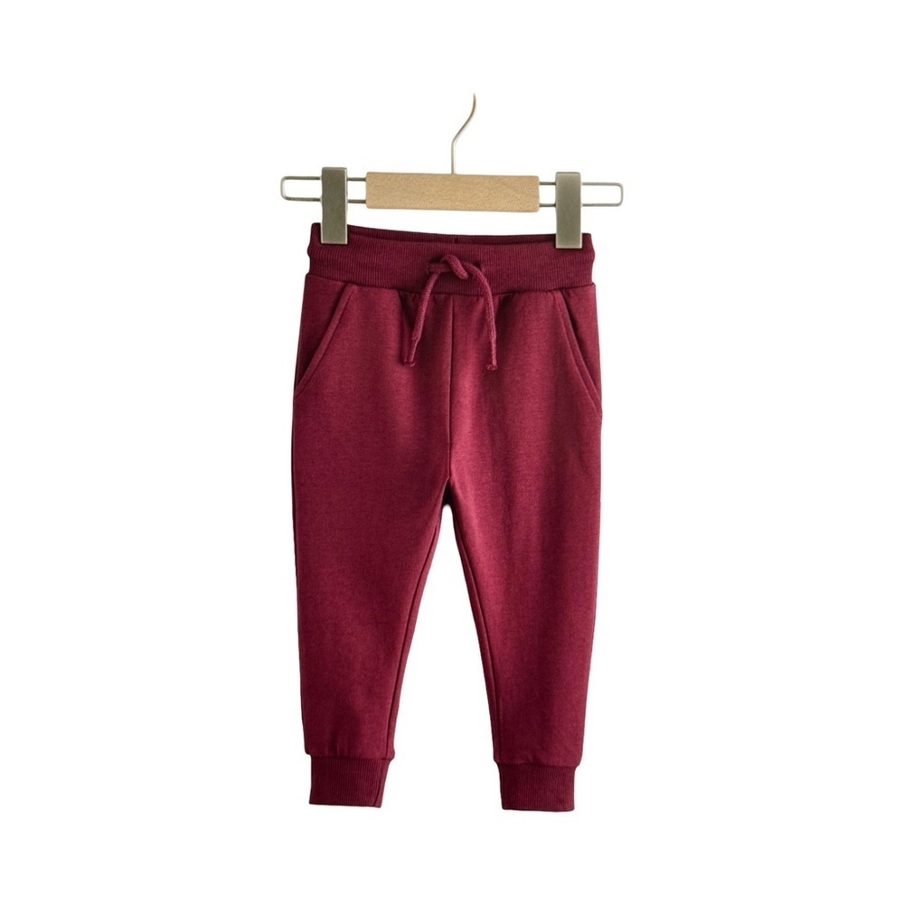Next Kids Burgundy Red Classic Jersey Joggers